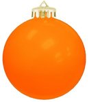 Personalized Custom Ornaments Flat Fundraising Shatterproof - Orange