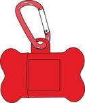 Pet Bag Dispenser - Red