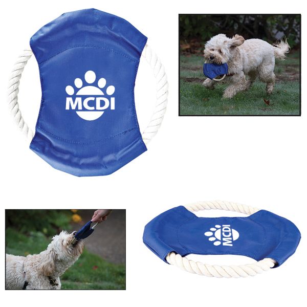 Main Product Image for Imprinted Pet Rope/Flyer Toy