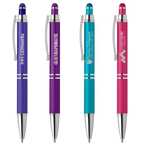 Main Product Image for Laser Engraved Phoenix Softy Jewel Pen w/ Stylus 