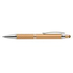 Phoenix Softy Metallic Pen with Stylus - Gold