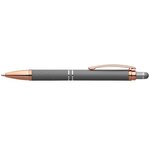 Phoenix Softy Rose Gold Metallic Pen w/ Stylus - ColorJet