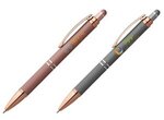 Buy Phoenix Softy Rose Gold Metallic Pen With Stylus - Full Color