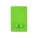 Phone Wallet With Earbuds Holder -  