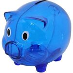 Pig Coin Bank - Blue