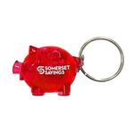 Acrylic Pig Keychain