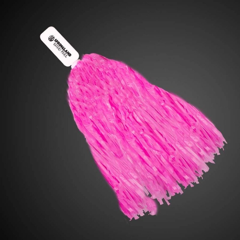Main Product Image for Pink 16" Plastic Pom Pom