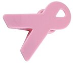 Pink Awareness Ribbon Bag Clip - Pink