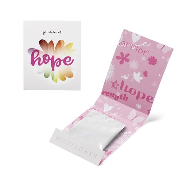 Main Product Image for PInk Garden of Hope Seed Matchbook