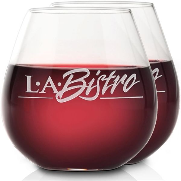 Main Product Image for Wine Glass Custom Etched Pinot Noir Set Of 2 Glasses 23.75 Oz