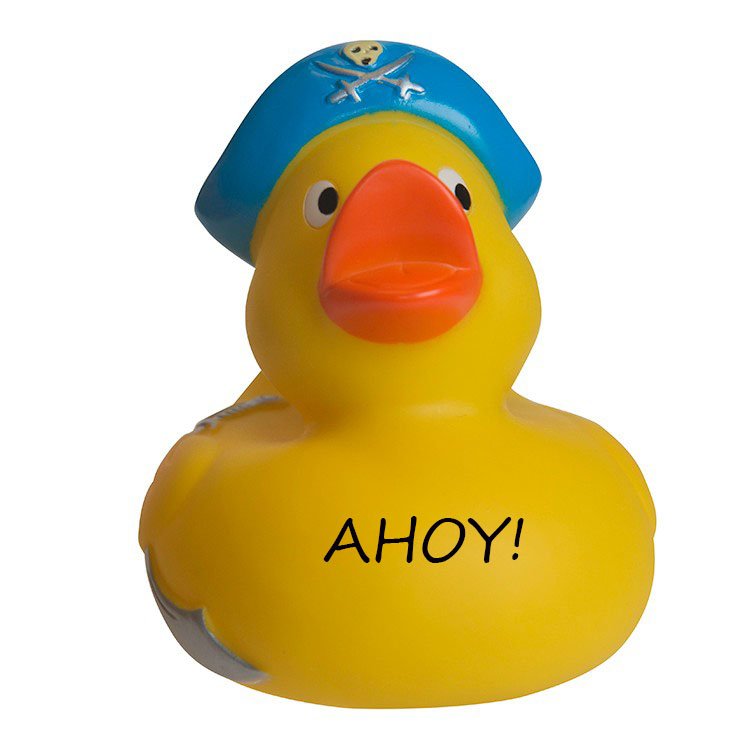 Main Product Image for Promotional Pirate Rubber Duck