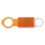 Pixie 4-in-1 Reflective Bottle Holder w/ Carabiner - Orange