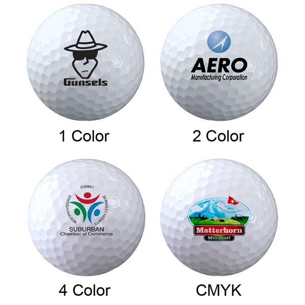 Main Product Image for 12 Pack White Golf Balls