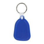 Plastic Key Tag - Blue