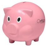 Plastic Piggy Bank -  