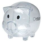 Plastic Piggy Bank -  