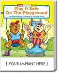 Play It Safe On The Playground Coloring and Activity Book -  