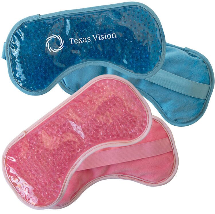 Main Product Image for Promotional Plush Eye Mask Gel Bead Hot/Cold Pack