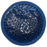Plush Gel Beads Hot/Cold Pack Circle - Blue