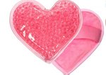 Plush Heart Hot/Cold Pack (FDA approved, Passed TRA test) - Pastel Pink