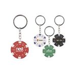 Poker Chip Keychains