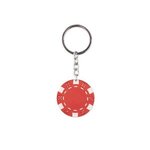 Poker Chip Keychains