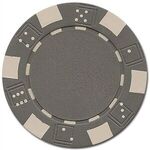 Poker chips sets with 300 chips & Aluminum case - Gray