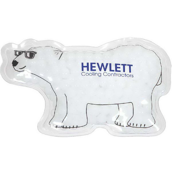 Main Product Image for Custom Printed Polar Bear Hot / Cold Pack (Fda Approved, Passed