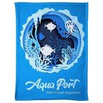 Polar Fleece Blanket 30-x 40- 300GSM - Full Color