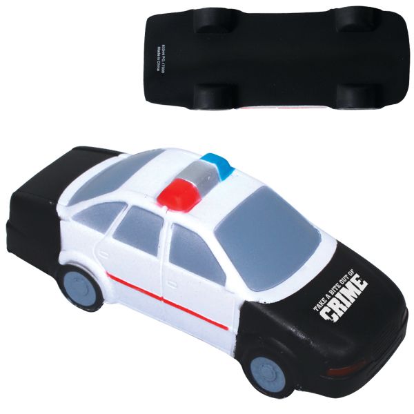 Main Product Image for Imprinted Stress Reliever Police Car