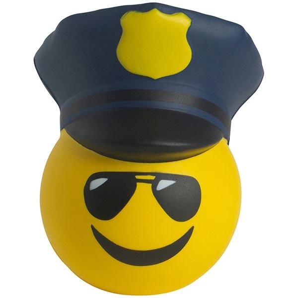 Main Product Image for Custom Police Emoji Stress Reliever