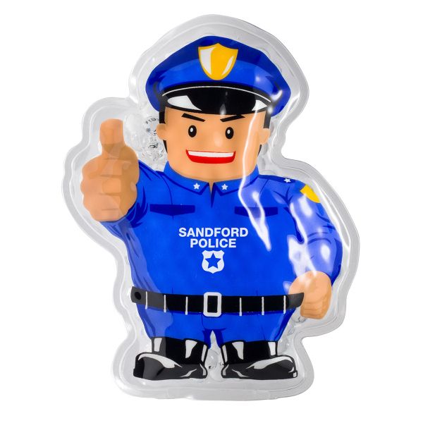Main Product Image for Custom Printed Police Officer Hot/Cold Pack
