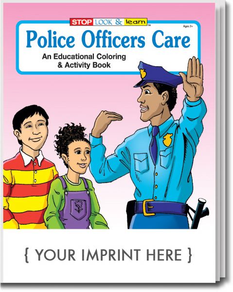 Main Product Image for Police Officers Care Coloring And Activity Book
