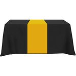 Poly/Cotton Twill Table Runner-Screen Printed 6ft - Athletic Gold