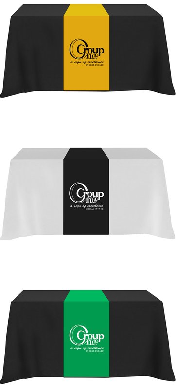 Main Product Image for Trade Show Table Runner Screen Printed Twill Table Runner- 6ft