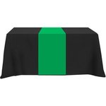 Poly/Cotton Twill Table Runner-Screen Printed - Kelly Green