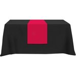 Poly/Cotton Twill Table Runner-Screen Printed - Red