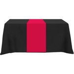 Poly/Cotton Twill Table Runner-Screen Printed - Red