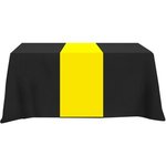 Poly/Cotton Twill Table Runner-Screen Printed - Yellow