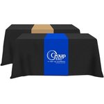 Buy Trade Show Table Runner Screen Printed Poly/Cotton Twill