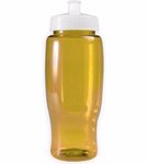 Poly-Pure 27 oz Transparent Bottles - Transparent Yellow