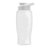 Poly-Pure - 27 oz. Bottle - Drink-Thru Lid - Digital - White