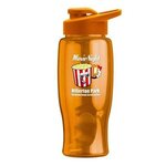 Poly-Pure - 27 oz. Bottle - Drink-Thru Lid - Digital -  