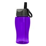 Poly-Pure Junior 18 oz Transparent Bottle - Transparent Violet