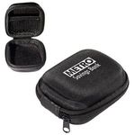Buy Custom Polyester And Eva Zippered Earbud Case