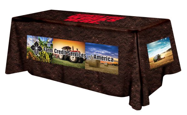 Main Product Image for Trade Show Table Covers Full Color Imprint Polyester 4 Sided