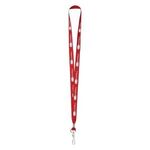 Polyester Lanyard With J-Hook -  