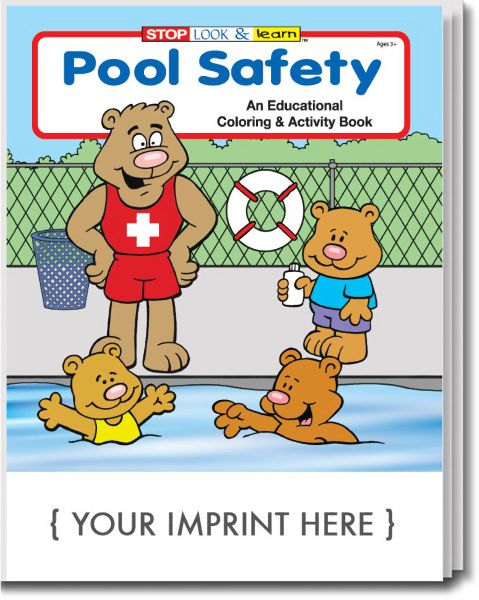 Main Product Image for Pool Safety Coloring And Activity Book