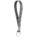 Popper Stress Reliever Key Chain - Gray