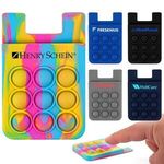 Buy Popper Stress Reliever Silicone Phone Wallet